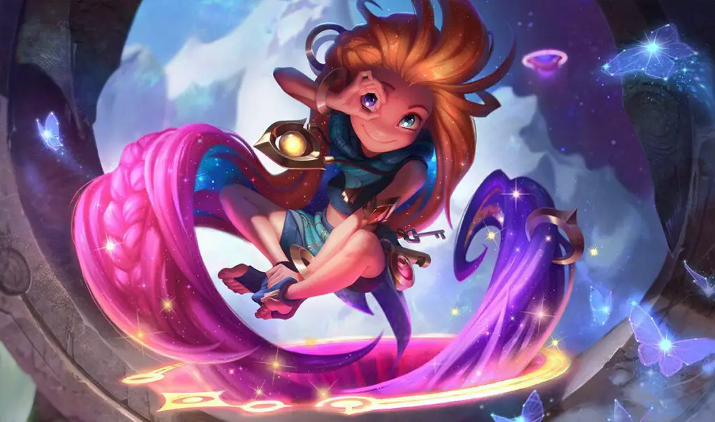 Zoe builds counters and lore